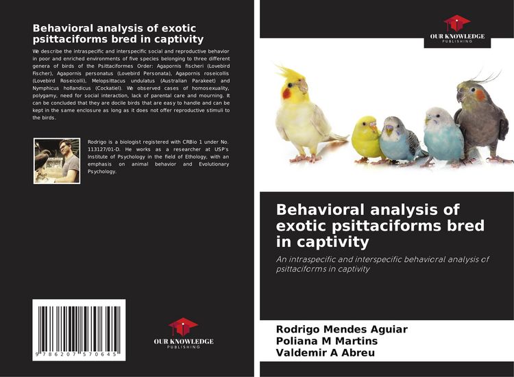 Produktbild: Behavioral analysis of exotic psittaciforms bred in captivity
