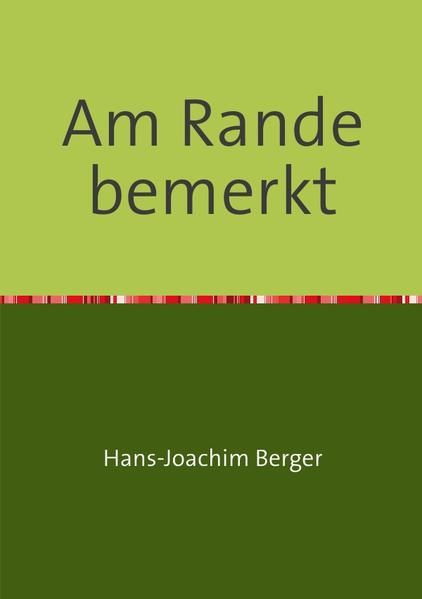 Produktbild: Am Rande bemerkt