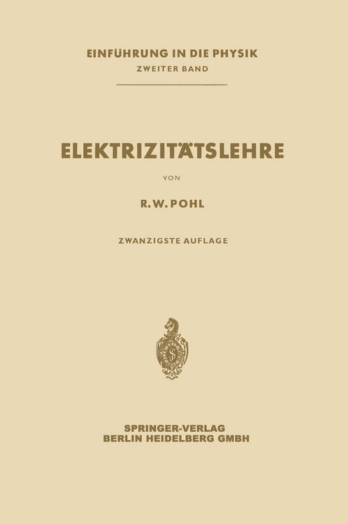 Produktbild: Elektrizit&auml;tslehre