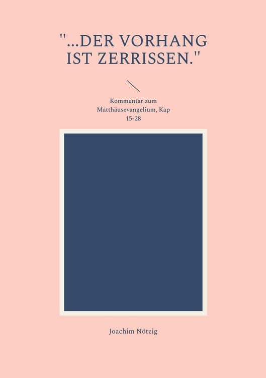 Produktbild: "...der Vorhang ist zerrissen."