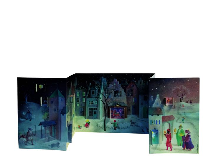 Produktbild: Adventskalender Stadtlandschaft