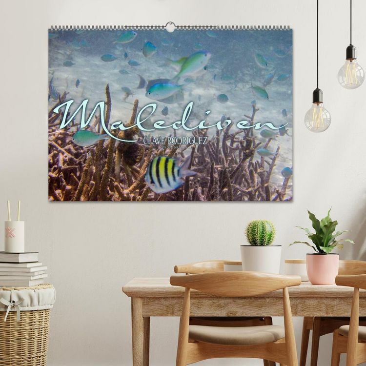 Produktbild: Unterwasserwelt der Malediven III (Wandkalender 2026 DIN A2 quer), CALVENDO Monatskalender