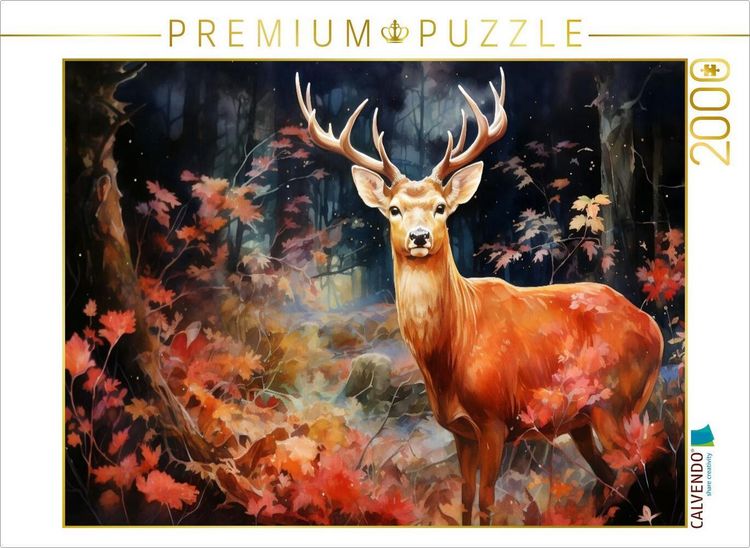 Produktbild: CALVENDO Puzzle Ein Motiv aus dem Kalender "Im Schutz der Dunkelheit" | 2000 Teile Lege-Gr&ouml;&szlig;e 90x67cm Foto-Puzzle f&uuml;r gl&uuml;ckliche Stunden