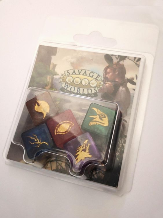 Produktbild: Savage Worlds - Ulisses Wildcard-W&uuml;rfelset