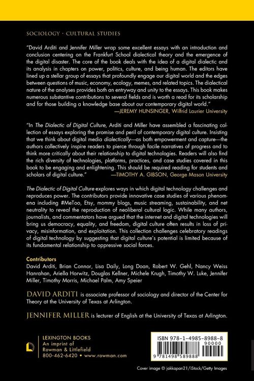 Produktbild: Dialectic of Digital Culture