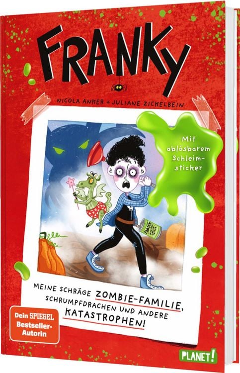 Produktbild: Franky 1: Meine schräge Zombie-Familie, Schrumpfdrachen und andere Katastrophen