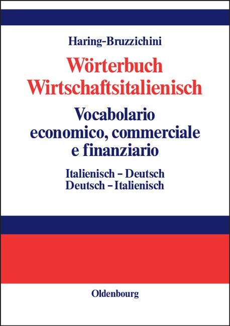 Produktbild: W&ouml;rterbuch Wirtschaftsitalienisch Vocabulario economico, commerciale e finanziario