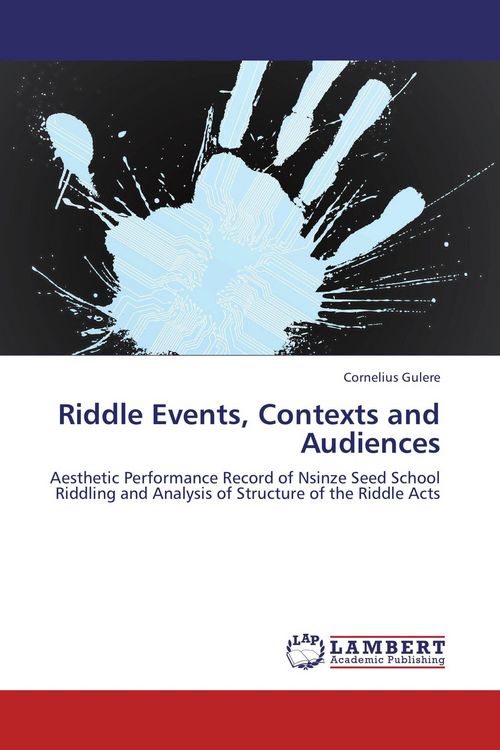 Produktbild: Riddle Events, Contexts and Audiences