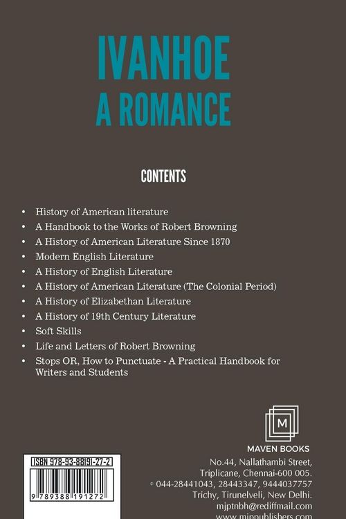 Produktbild: Ivanhoe A Romance