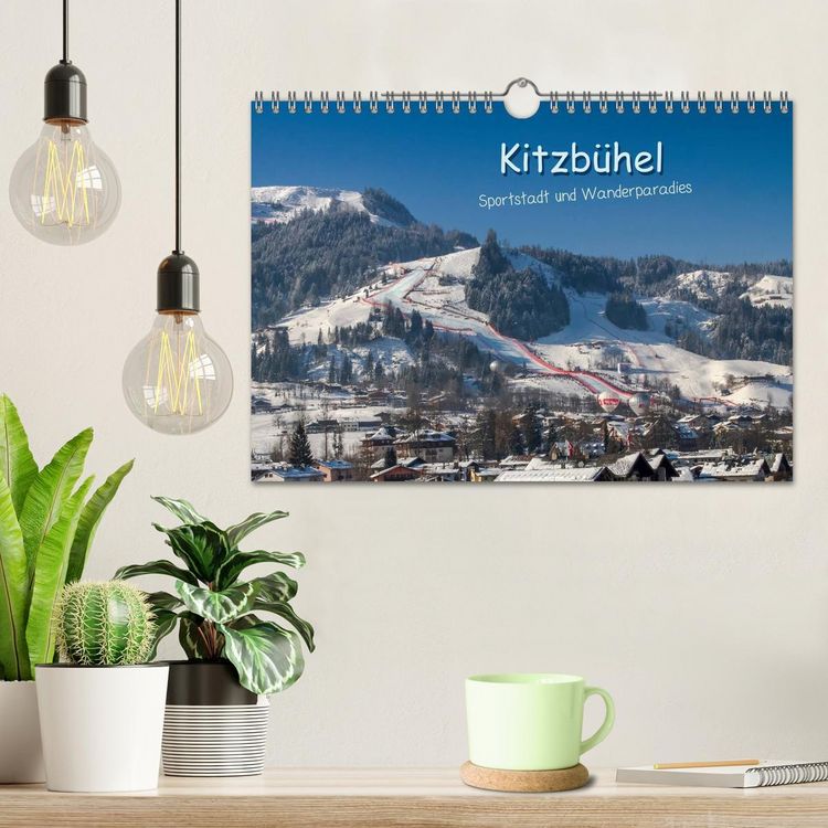 Produktbild: Kitzb&uuml;hel, Sportstadt und Wanderparadies (Wandkalender 2026 DIN A4 quer), CALVENDO Monatskalender
