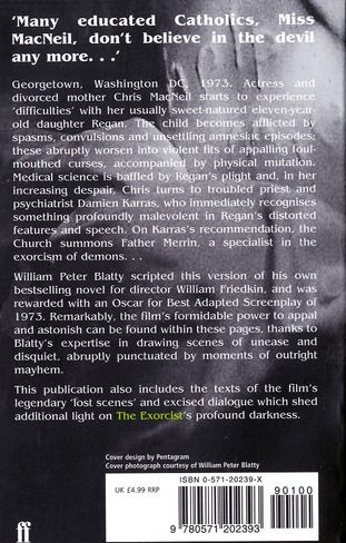 Produktbild: The Exorcist (Drehbuch zum Film)