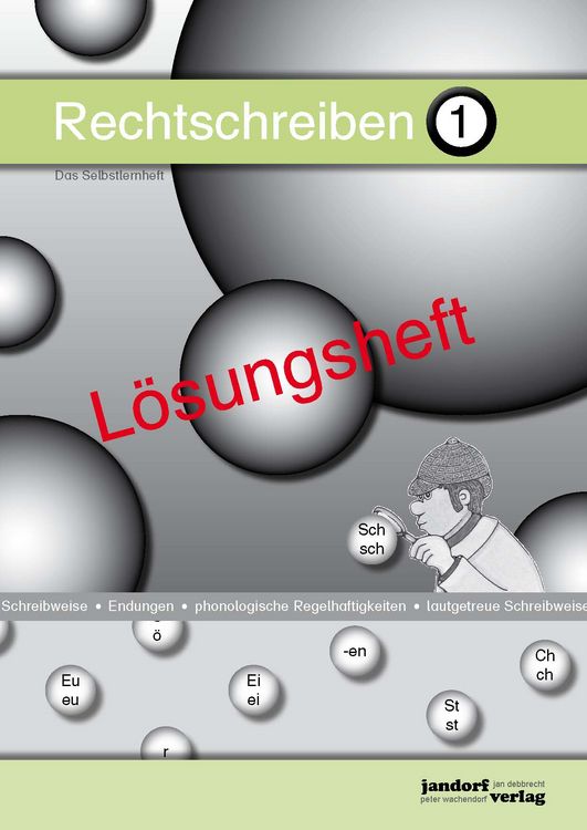 Produktbild: Rechtschreiben Band 1 (L&ouml;sungsheft)