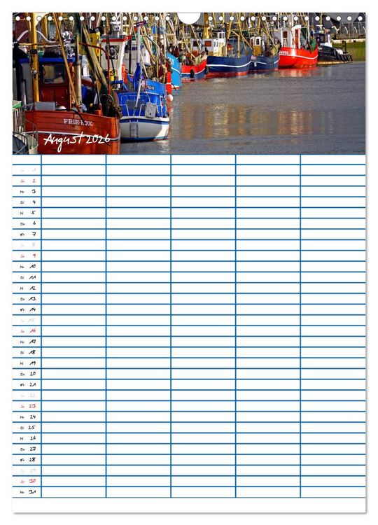 Produktbild: Meer Zeit f&uuml;r uns! (Wandkalender 2026 DIN A3 hoch), CALVENDO Monatskalender