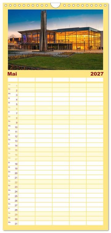 Produktbild: Familienplaner 2027 - Osnabr&uuml;ck...meine Stadt mit 5 Spalten (Wandkalender, 21 x 45 cm) CALVENDO