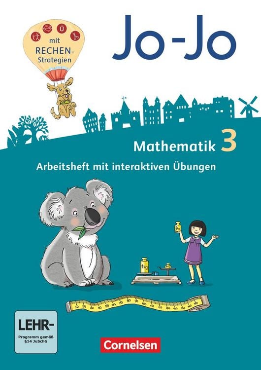 Produktbild: Jo-Jo Mathematik 3. Schuljahr - Allgemeine Ausgabe - Arbeitsheft mit interaktiven Übungen auf scook.de und CD-ROM