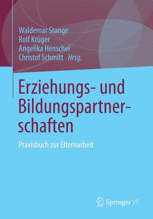 Produktbild: Erziehungs- und Bildungspartnerschaften