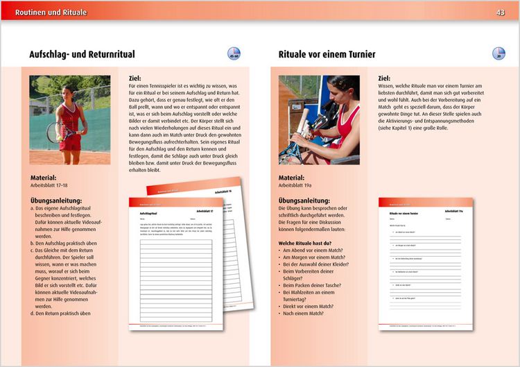 Produktbild: Psychologisch orientiertes Tennistraining
