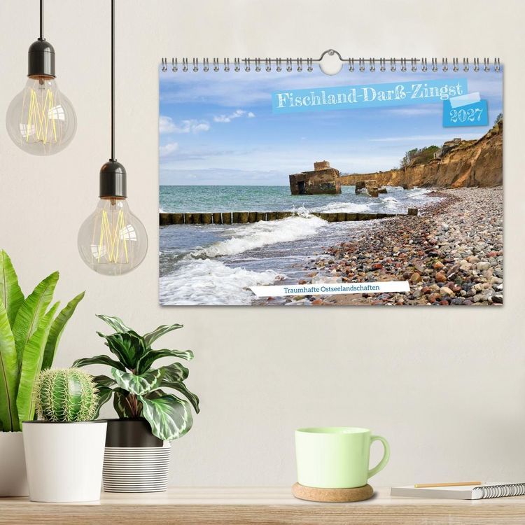 Produktbild: Fischland-Dar&szlig;-Zingst - Traumhafte Ostseelandschaften (Wandkalender 2027 DIN A4 quer), CALVENDO Monatskalender