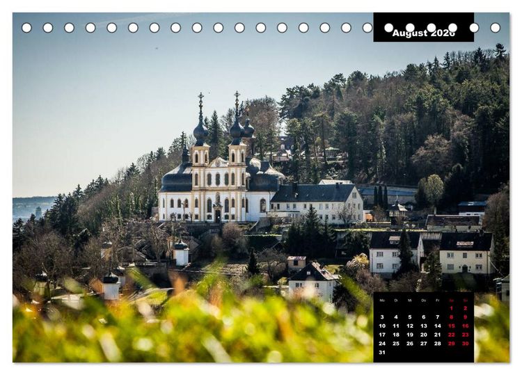 Produktbild: W&uuml;rzburg - Die Perle Unterfrankens (Tischkalender 2026 DIN A5 quer), CALVENDO Monatskalender