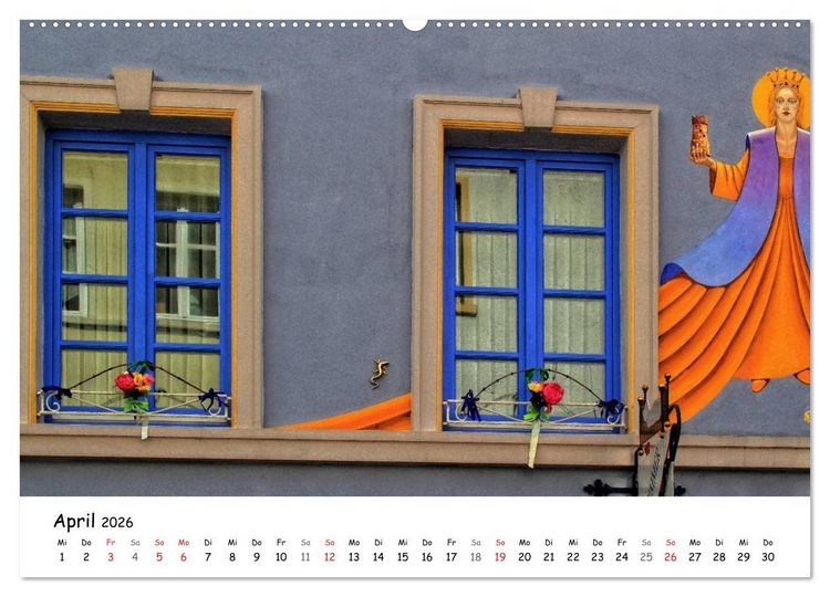 Produktbild: Blickf&auml;nge - Fenster und T&uuml;ren (hochwertiger Premium Wandkalender 2026 DIN A2 quer), Kunstdruck in Hochglanz
