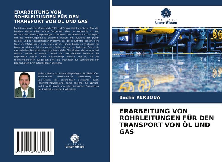 Produktbild: Erarbeitung von Rohrleitungen f&uuml;r den Transport von &Ouml;l und Gas