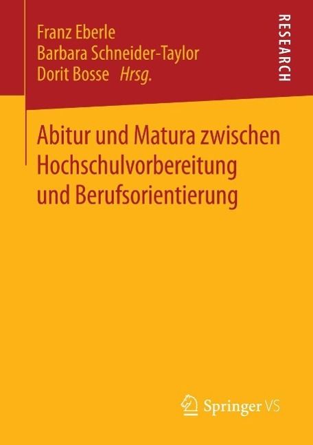 Produktbild: Abitur und Matura zwischen Hochschulvorbereitung und Berufsorientierung