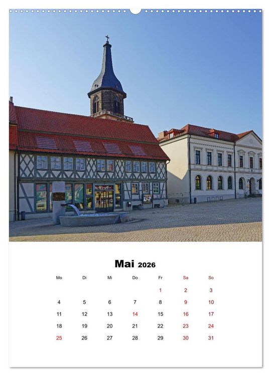 Produktbild: Haldensleben in Sachsen-Anhalt (hochwertiger Premium Wandkalender 2026 DIN A2 hoch), Kunstdruck in Hochglanz