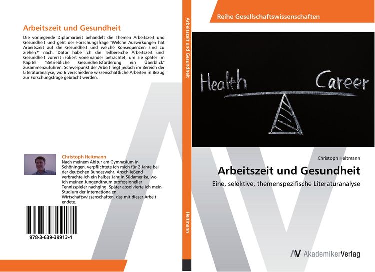Produktbild: Arbeitszeit und Gesundheit