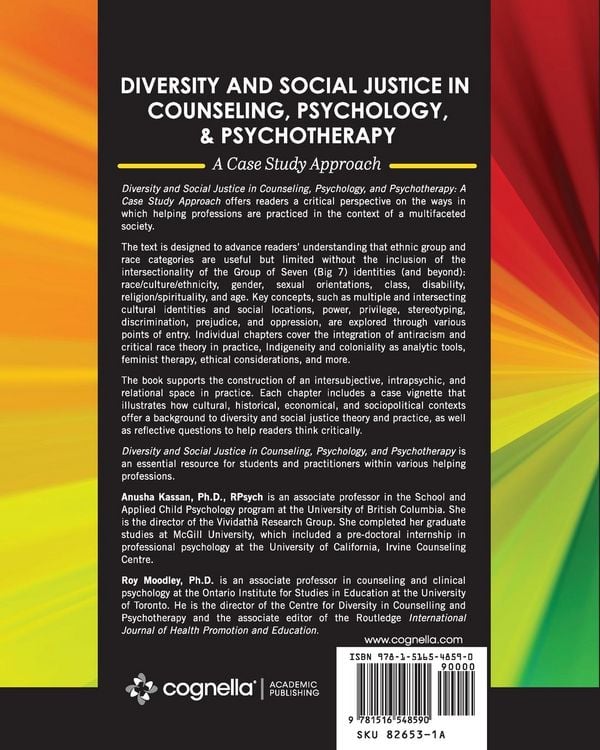 Produktbild: Diversity and Social Justice in Counseling, Psychology, and Psychotherapy