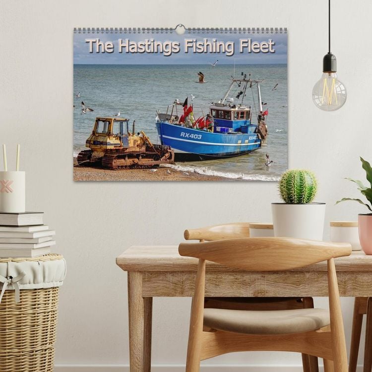 Produktbild: The Hastings Fishing Fleet (Wall Calendar 2026 DIN A3 landscape), CALVENDO 12 Month Wall Calendar