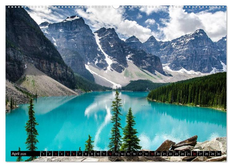 Produktbild: Kanada - Das Paradies f&uuml;r Entdecker (Wandkalender 2026 DIN A2 quer), CALVENDO Monatskalender