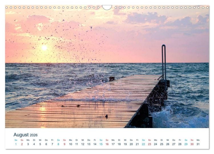 Produktbild: Der Fehmarn-Steg (Wandkalender 2026 DIN A3 quer), CALVENDO Monatskalender