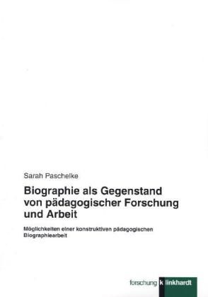 Produktbild: Biographie als Gegenstand von p&auml;dagogischer Forschung und Arbeit
