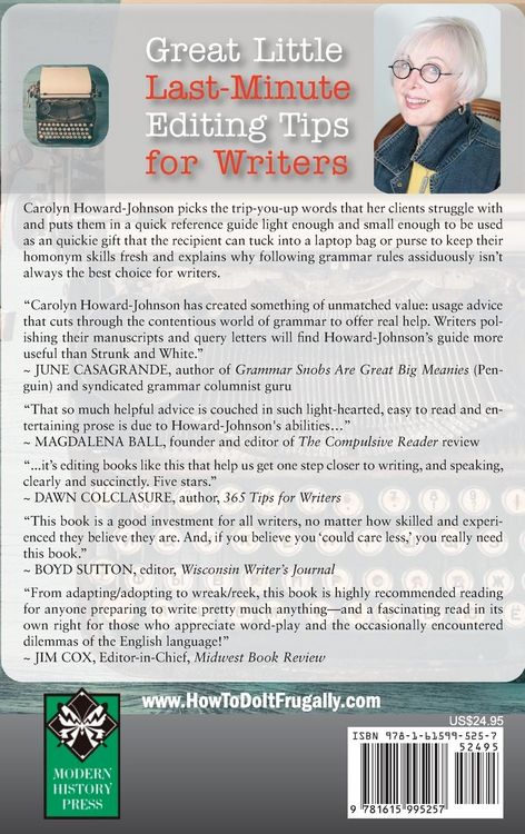 Produktbild: Great Little Last-Minute Editing Tips for Writers