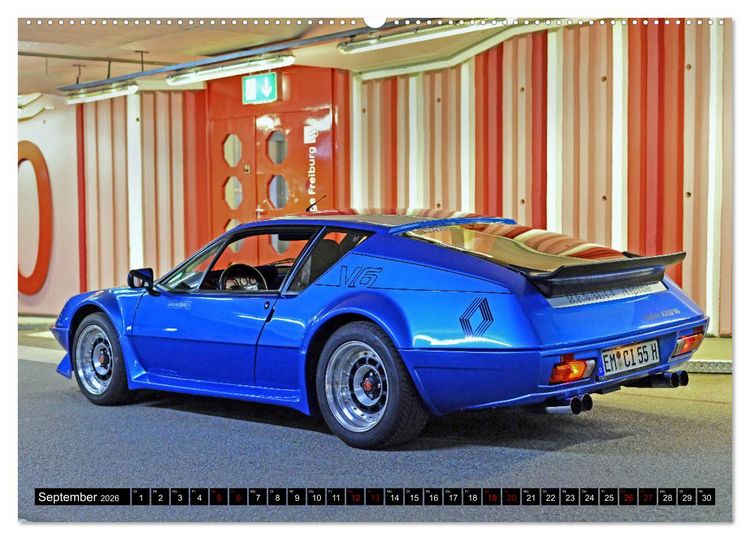Produktbild: Renault Alpine A310 V6 (Wandkalender 2026 DIN A2 quer), CALVENDO Monatskalender
