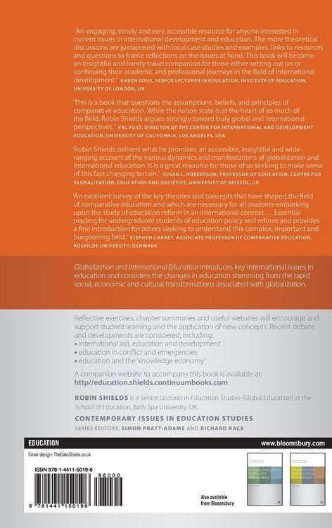 Produktbild: Globalization and International Education