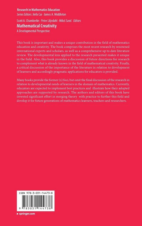 Produktbild: Mathematical Creativity