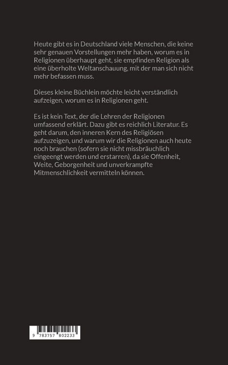 Produktbild: Religion ist Weite