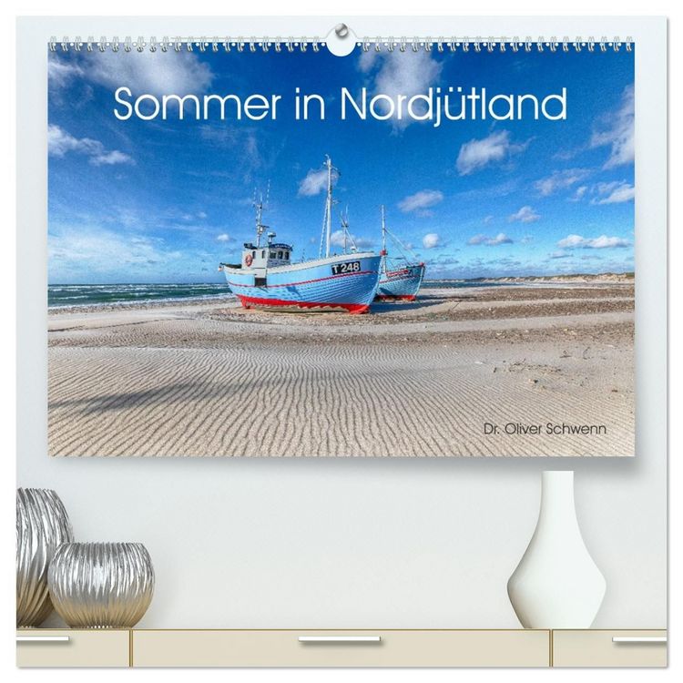Produktbild: Sommer in Nordj&uuml;tland (hochwertiger Premium Wandkalender 2027 DIN A2 quer), Kunstdruck in Hochglanz