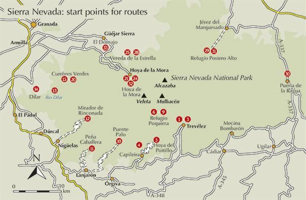 Produktbild: Walking and Trekking in the Sierra Nevada