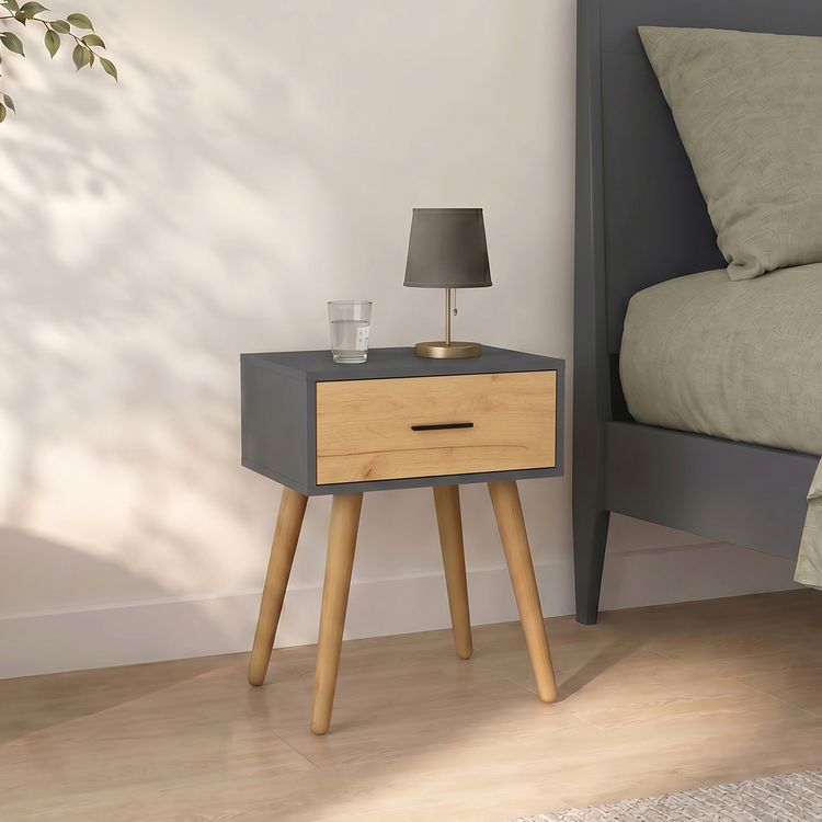 Produktbild: Nachttisch mit Schublade 45x30x56 cm Singol L