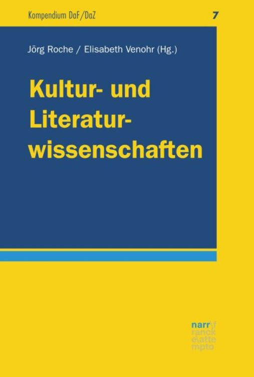 Produktbild: Kultur- und Literaturwissenschaften