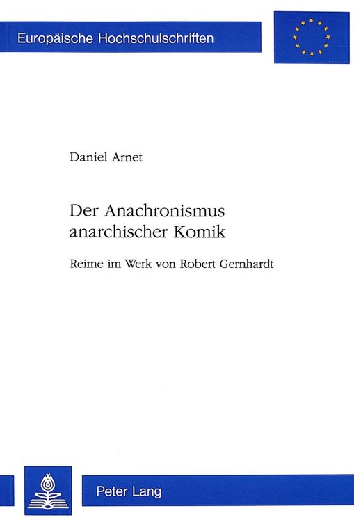 Produktbild: Der Anachronismus anarchischer Komik