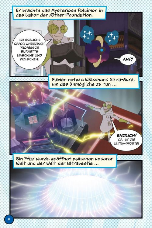 Produktbild: Pok&eacute;mon: Mein Comic-Abenteuer 2: Der Kampf mit der Ultrabestie