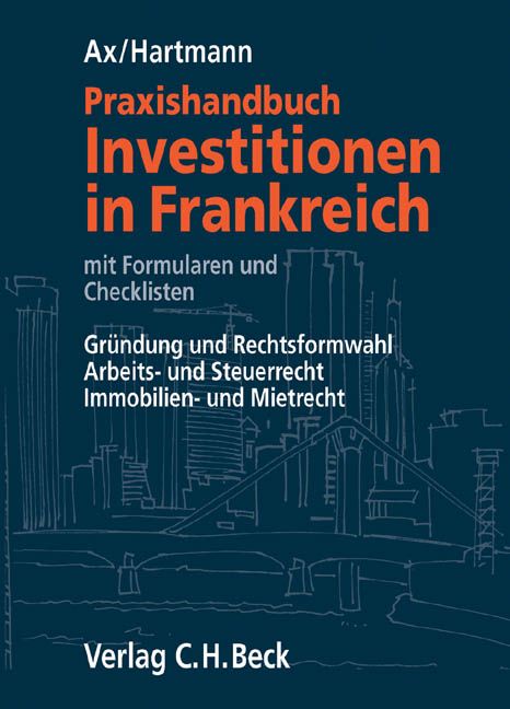 Produktbild: Praxishandbuch Investitionen in Frankreich