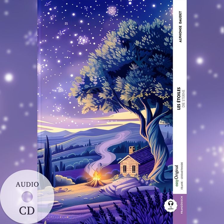 Produktbild: Les étoiles / Die Sterne (Buch + Audio-CD) - Frank-Lesemethode - Kommentierte zweisprachige Ausgabe Französisch-Deutsch