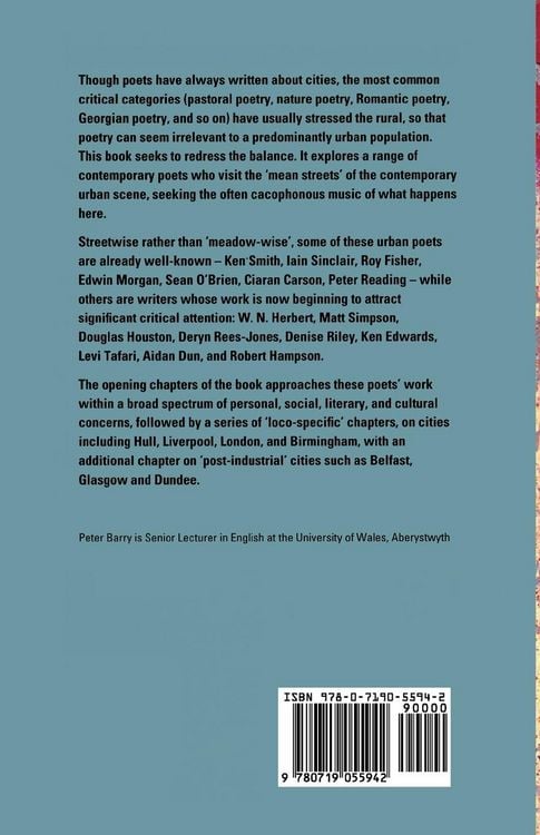 Produktbild: Contemporary British poetry and the city