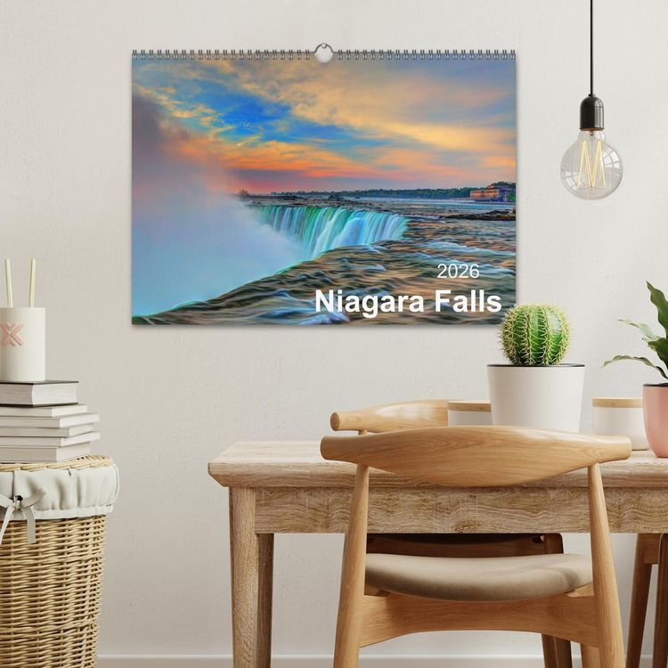 Produktbild: Niagara Falls 2026 (Wall Calendar 2026 DIN A3 landscape), CALVENDO 12 Month Wall Calendar