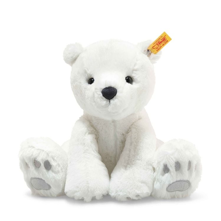 Produktbild: Steiff 62636 - Lasse Eisb&auml;r, sitzend, wei&szlig;, Pl&uuml;sch, 30 cm