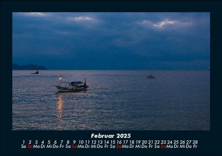 Produktbild: Boote 2025 Fotokalender DIN A5